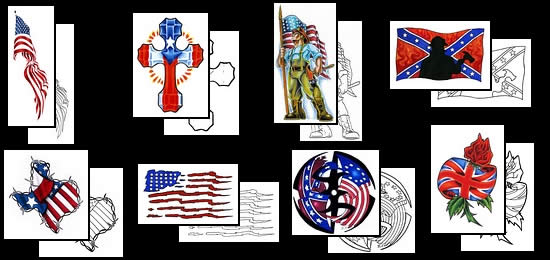 patriotic tattoo designs